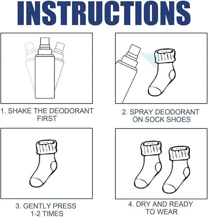 Foot Deodorant Odor Spray