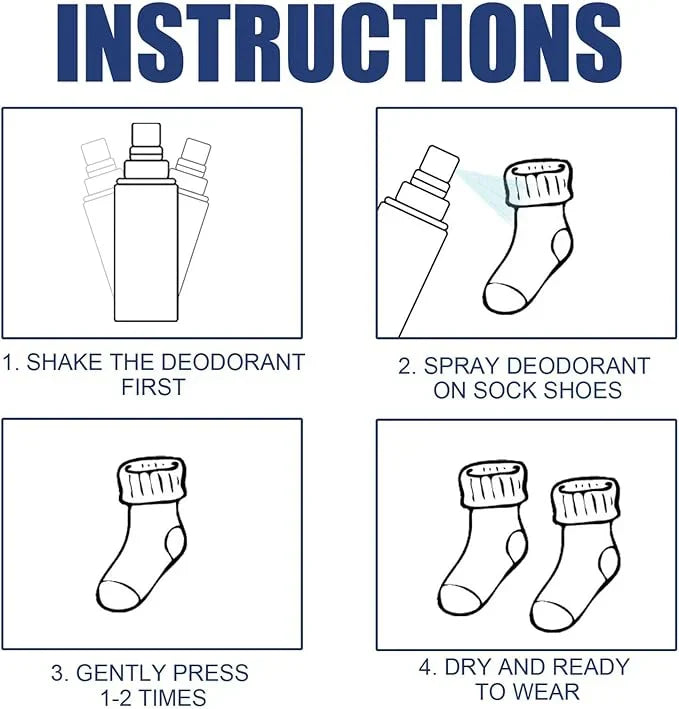 Foot Deodorant Odor Spray