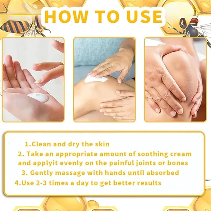 Bee Venom Pain Relief Bone Healing Cream