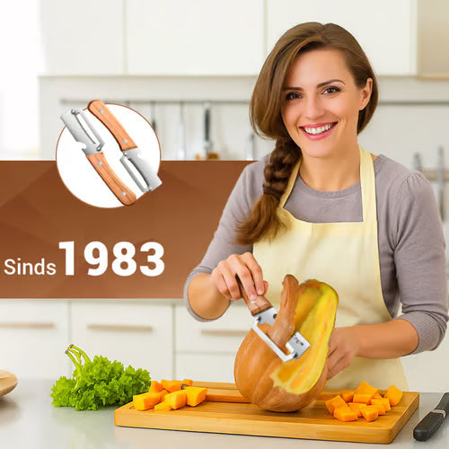 Stainless Steel Kitchen Vegetable Peeler – Multifunctional Fruit & Vegetable Peeler