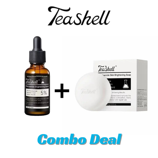 Teashell Soap and Serum Combo Deal