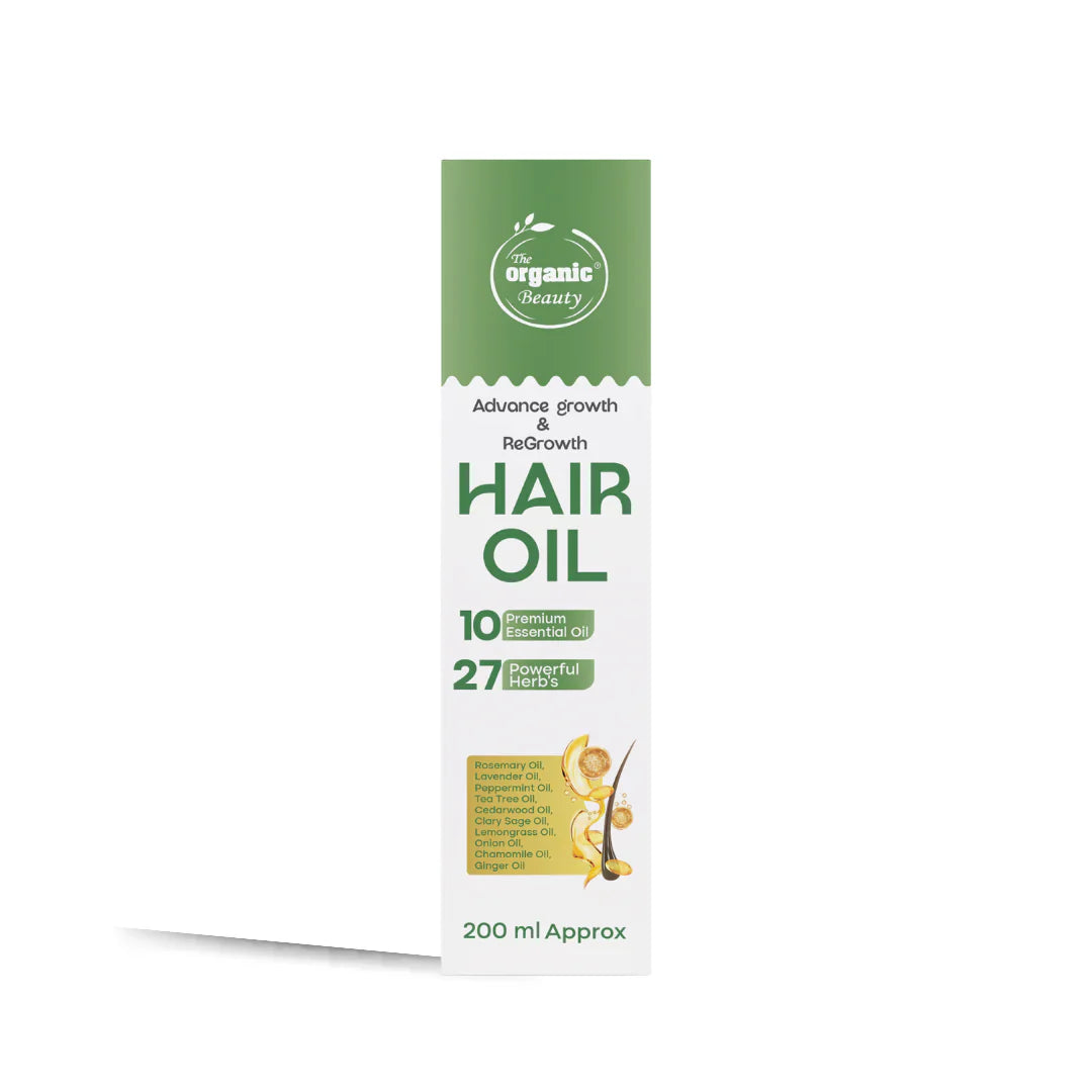 The Organic Beauty Advance Growth & Regrowth Hair Oil