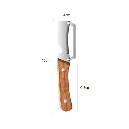 Stainless Steel Kitchen Vegetable Peeler – Multifunctional Fruit & Vegetable Peeler
