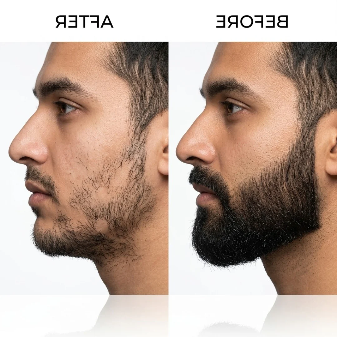 Dr. Alies Professional Beard Growth Oil | Fill Patchy Beard, Stop Itching & Dandruff – Natural 30ml