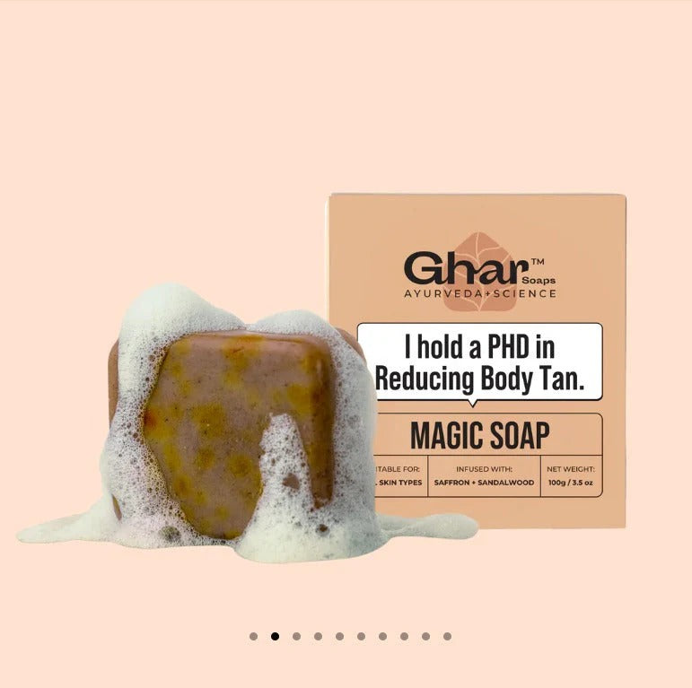 Magic Soap (Sandal Wood and Saffron Soap)