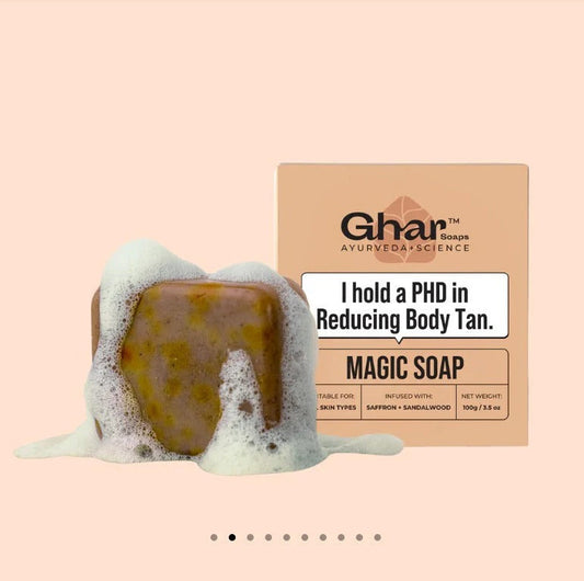 Magic Soap (Sandal Wood and Saffron Soap)